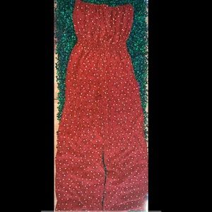 Womens floral jumpsuit